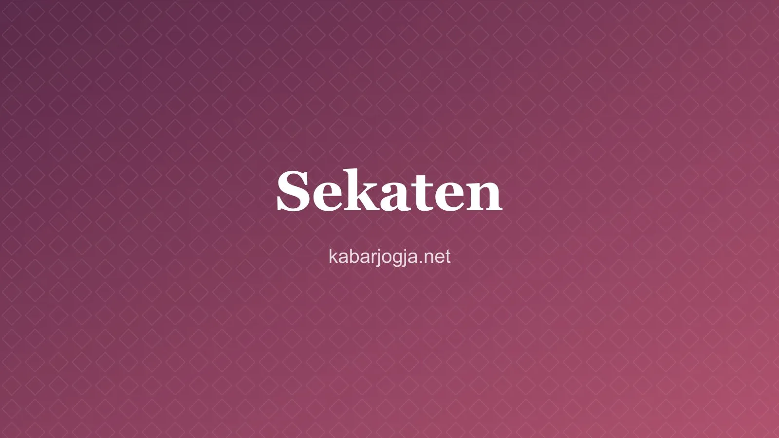 Ilustrasi tradisi Sekaten di Keraton Yogyakarta