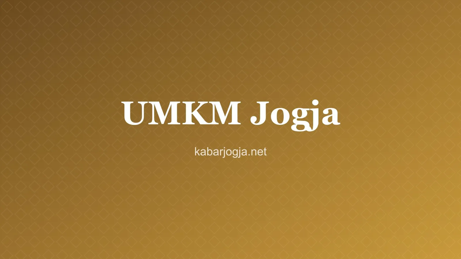 Ilustrasi produk UMKM khas Yogyakarta: gudeg, bakpia, dan batik
